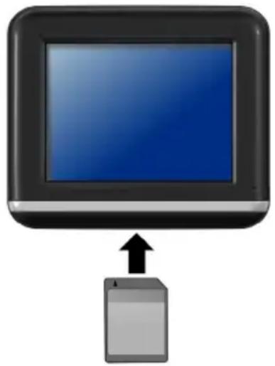 MEDION GoPal E3210 - Geheugenkaarten invoeren - 1