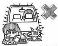 KIA Joice (2001) - Kijk achter u voor u achteruitrijdt. - 1