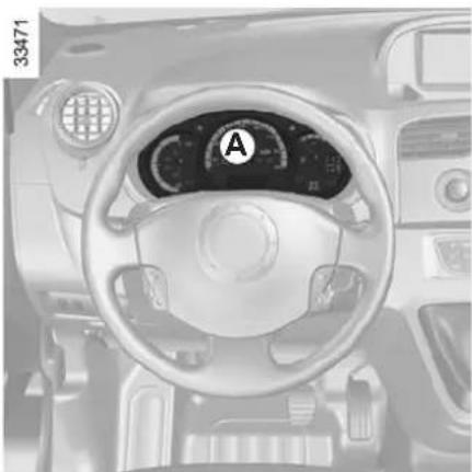 RENAULT Kangoo Z.E.(2002) - STOP Waarschuwingslampje stop on-middellijk - 1