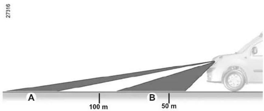 27316 A 100 m B 50 m