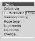 LOEWE 32 articos - Geluid instellen - 15