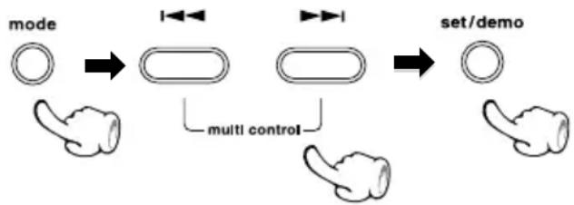 KENWOOD HM-535 - 11|◀◀ en ▶▶| multi control toetsen - 1