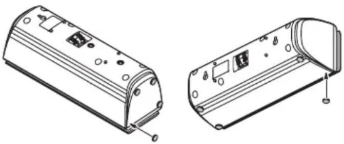 KENWOOD KSW-700 - Bevestingen van de kussentjes - 1