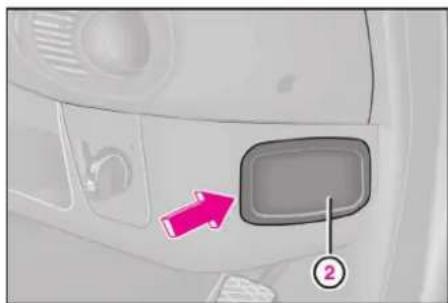 Mercedes-Benz Vaneo (2004) - ヒューズボックスの位置 - 2