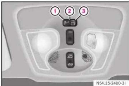 Mercedes-Benz Vaneo (2004) - ▼ ルームランプ - 1