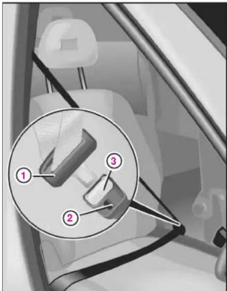 Mercedes-Benz Vaneo (2004) - シートベルト - 1