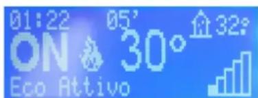01:22 05' ON 30° 仓32° Eco Attivo