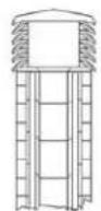 Cadel Doge 3 Plus - SCHOORSTEENPOT - 1