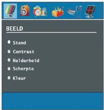 BEELD Stand Contrast Helderheid Scherpte Kleur
