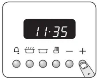 FALCON Nexus 100 - Het schermpje geeft AUTO weer, u wilt handmatig koken - 6