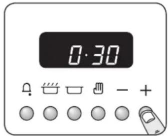 FALCON Nexus 100 - Het schermpje geeft AUTO weer, u wilt handmatig koken - 4