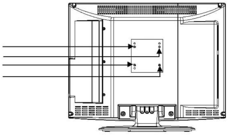 AudioSonic LC-227090 - Muurbevestiging - 1