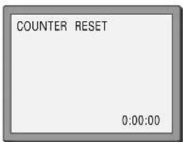 COUNTER RESET 0:00:00