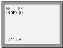 PROLINE GVP 2500 VPS - Het begin van nieuwe opnamen zoeken (Index beeldzoeken) - 2