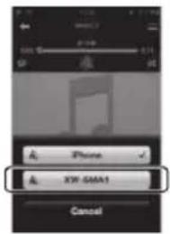 PIONEER XW-SMA4 - Bedienen van AirPlay vanaf een iPod/iPhone/iPad - 3