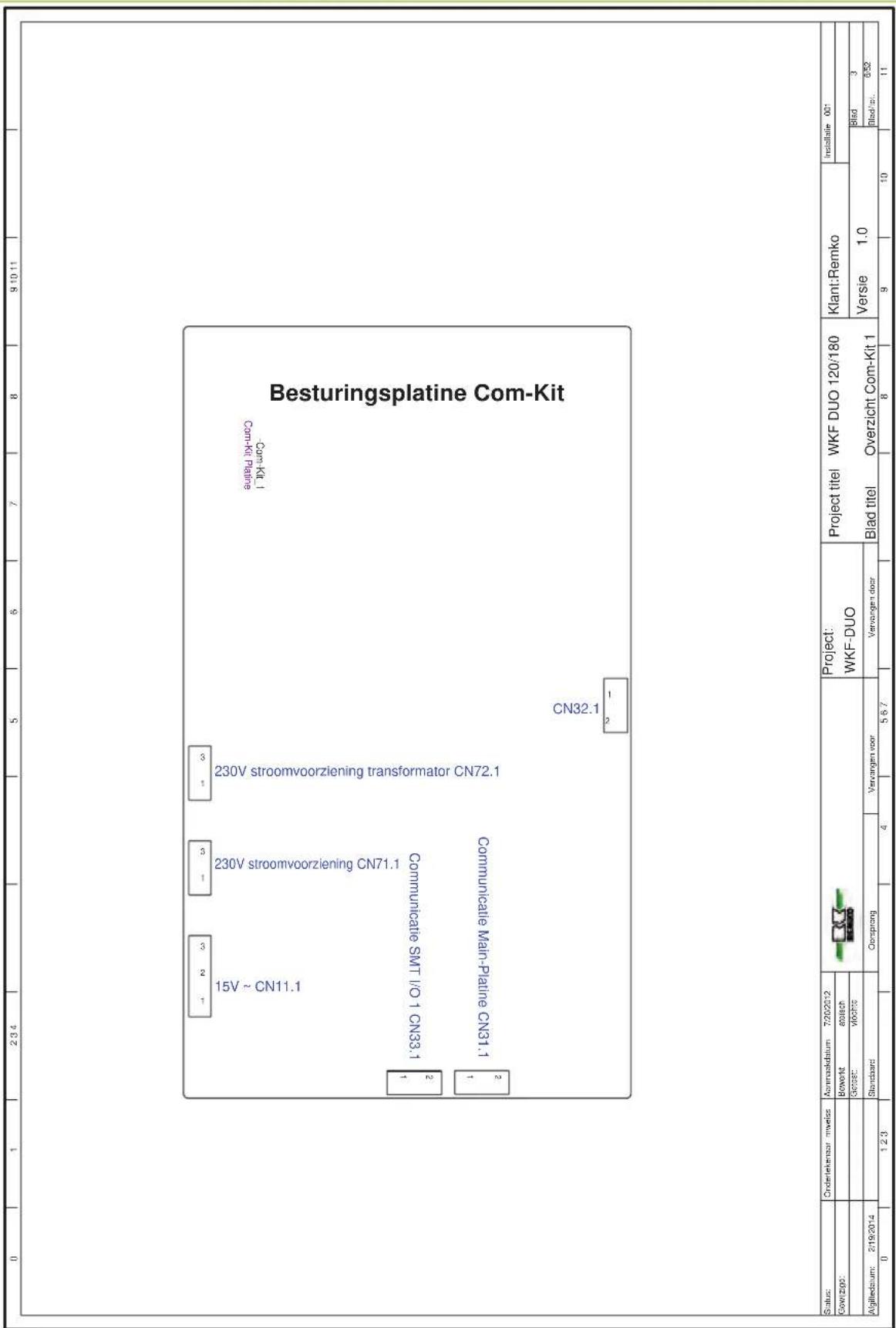 REMKO WKF 120 Duo S-line - Elektrische schema's - 1