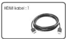 Clarke-tech HD6600 SST - De volgende accessoires bevinden zich in de verpakking : - 4