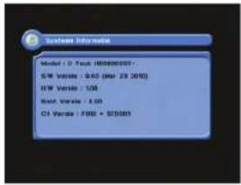 Model: D:\Tota\10000035T* S/W Version : 9.62 (Max 23 2018) HIF Version : 1.05 Best Version : 4.00 Ct Version : F992 = ST0001