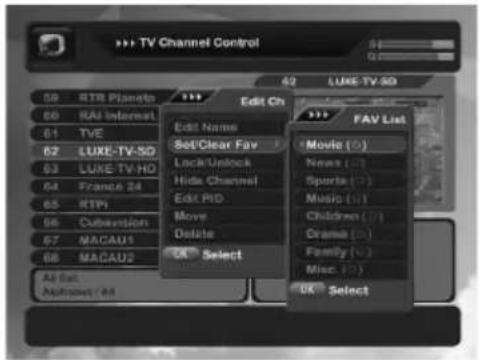 SAB Ultimedia 8000HD - Kanaal Controle - 2