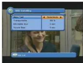 0000 Streaming Audio Text Radio Settings Transportation 100 % Information blur 0 sec Picture Mask 0 sec DATA SUB
