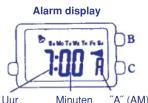 Lorus W136 - INSTELLEN VAN HET ALARM - 3