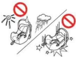 Bugaboo Takata - WAARSCHUWINGEN: - 5