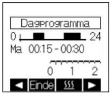 Dasprogramma 0 24 Ma 00:15 - 00:30 0 1 2 Einde SSS