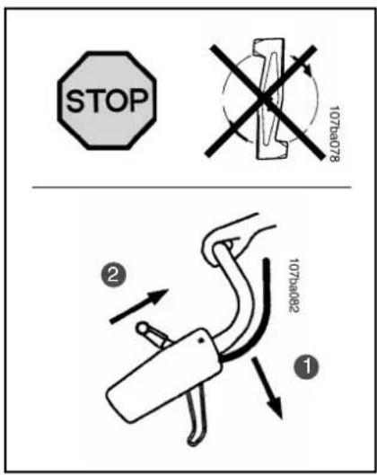 STOP 107ba078 107ba082 ② ①