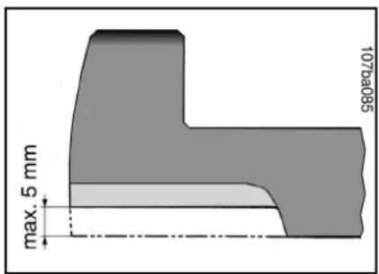 max. 5 mm 107ba085