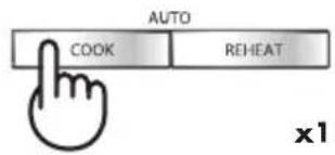 AUTO COOK REHEAT x1