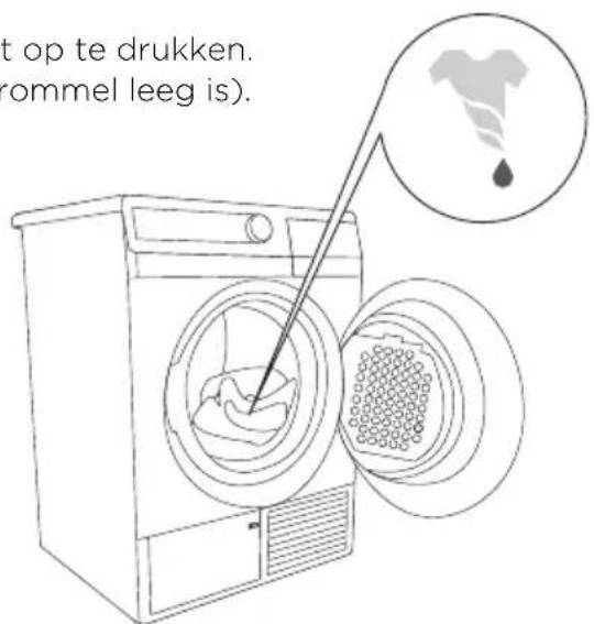 it op te drukken. rommel leeg is).