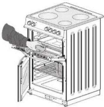 Logik LFTC50A12 - Cleaning the Cooker Door Glass - 2