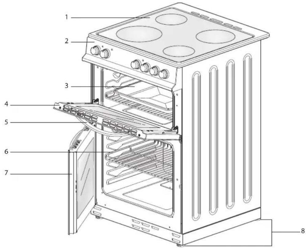 Logik LFTC50A12 - Front View - 1