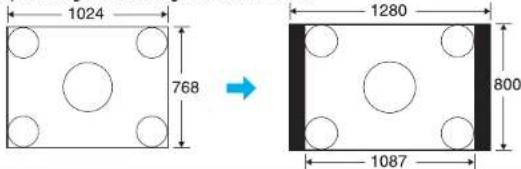 EPSON EB-X10 - De hoogte-breedteverhouding wijzigen voor computerbeelden (EB-X10/S10/X9/S9/X92/S92) - 6
