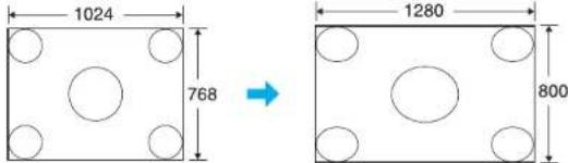 EPSON EB-X10 - De hoogte-breedteverhouding wijzigen voor computerbeelden (EB-X10/S10/X9/S9/X92/S92) - 8