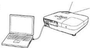 EPSON EB-X10 - Aansluiten via een USB-kabel en projecteren (USB Display) - 1