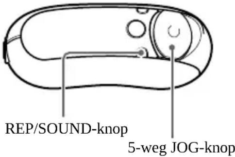 SONY Walkman NW-E205 - Bepaalde zinnen herhaaldelijk afspelen (Repeat: Sentence) - 1