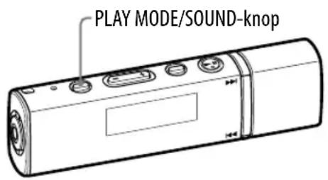 SONY Walkman NW-E016 - De geluidskwaliteit selecteren (Equalizer • Clear Bass) - 1