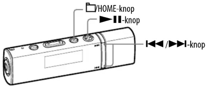 SONY Walkman NW-E015 - De weergave van de albumhoes instellen op ON/OFF (Jacket Mode) - 1