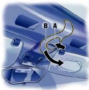 PORSCHE Boxter S (2009) - Conditions for operating the convertible top - 1