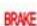 PORSCHE Boxter S (2009) - Brake system warning light - 1