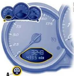 PORSCHE Boxter S (2009) - Dimming instrument illumination - 1