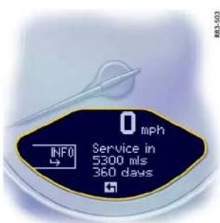 PORSCHE Boxter S (2009) - Warning messages - 3