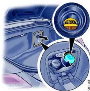 PORSCHE Boxter S (2009) - Risk of damage from overflowing coolant. - 1
