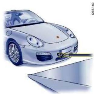 PORSCHE Boxter S (2009) - Removing towing hook - 1