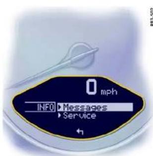 PORSCHE Boxter S (2009) - Warning messages - 1