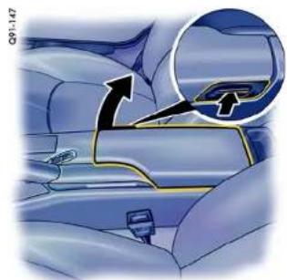 PORSCHE Boxter S (2009) - Additional storage possibilities - 1