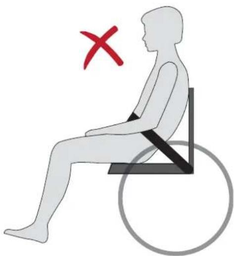 Handicare Exigo 30 - Naar voren of achteren verstellen van de armleuning Figuur 44 - 6