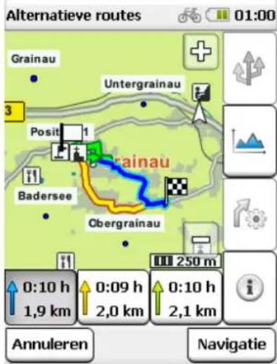 Alternatieve routes 01:00 Grainau Untergrainau Posit 1 Badersee Obergrainau 0:10 h 1,9 km 0:09 h 2,0 km 0:10 h 2,1 km Annuleren Navigatie
