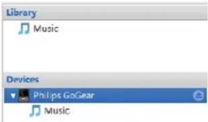 Library Music Devices Philips GoGear Music